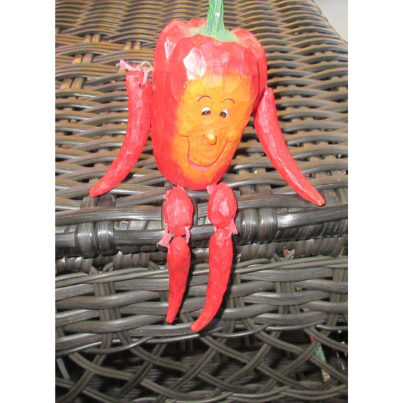 Unbranded Design Vintage Anthropomorphic Vegetable Fruit Shelf